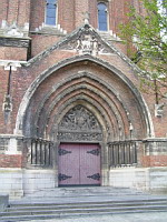 Bethune, Eglise St-Vaast, Porche